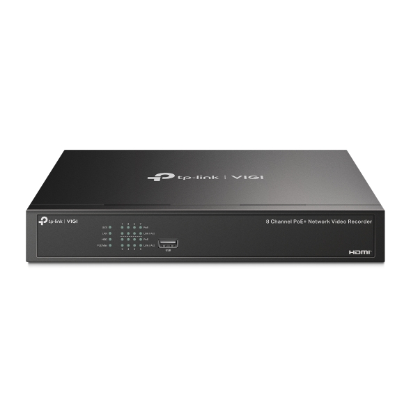VIGI 4MP Full-Color Turret IPC & 8 Channel PoE+ NVR KIT