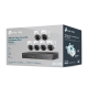 VIGI 4MP Full-Color Turret IPC & 8 Channel PoE+ NVR KIT 6