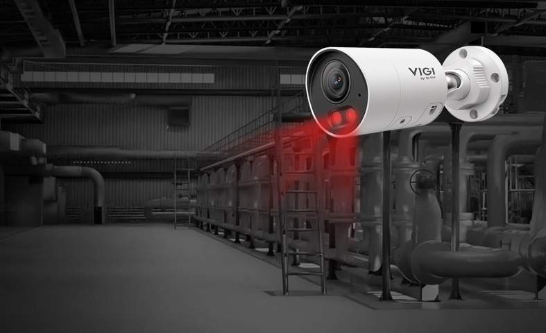 When no vehicle or person are detected, only IR night vision is displayed.