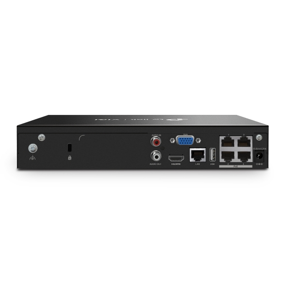 VIGI 4MP Full-Color Turret IPC & 4 Channel PoE+ NVR KIT